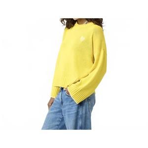 NEW KERRI ROSENTHAL summer sweater in sunshine yellow